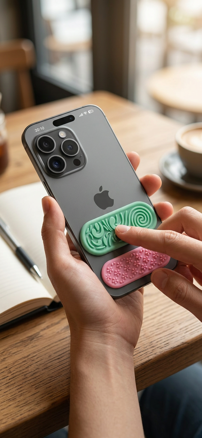 Textured Phone Grip Strips